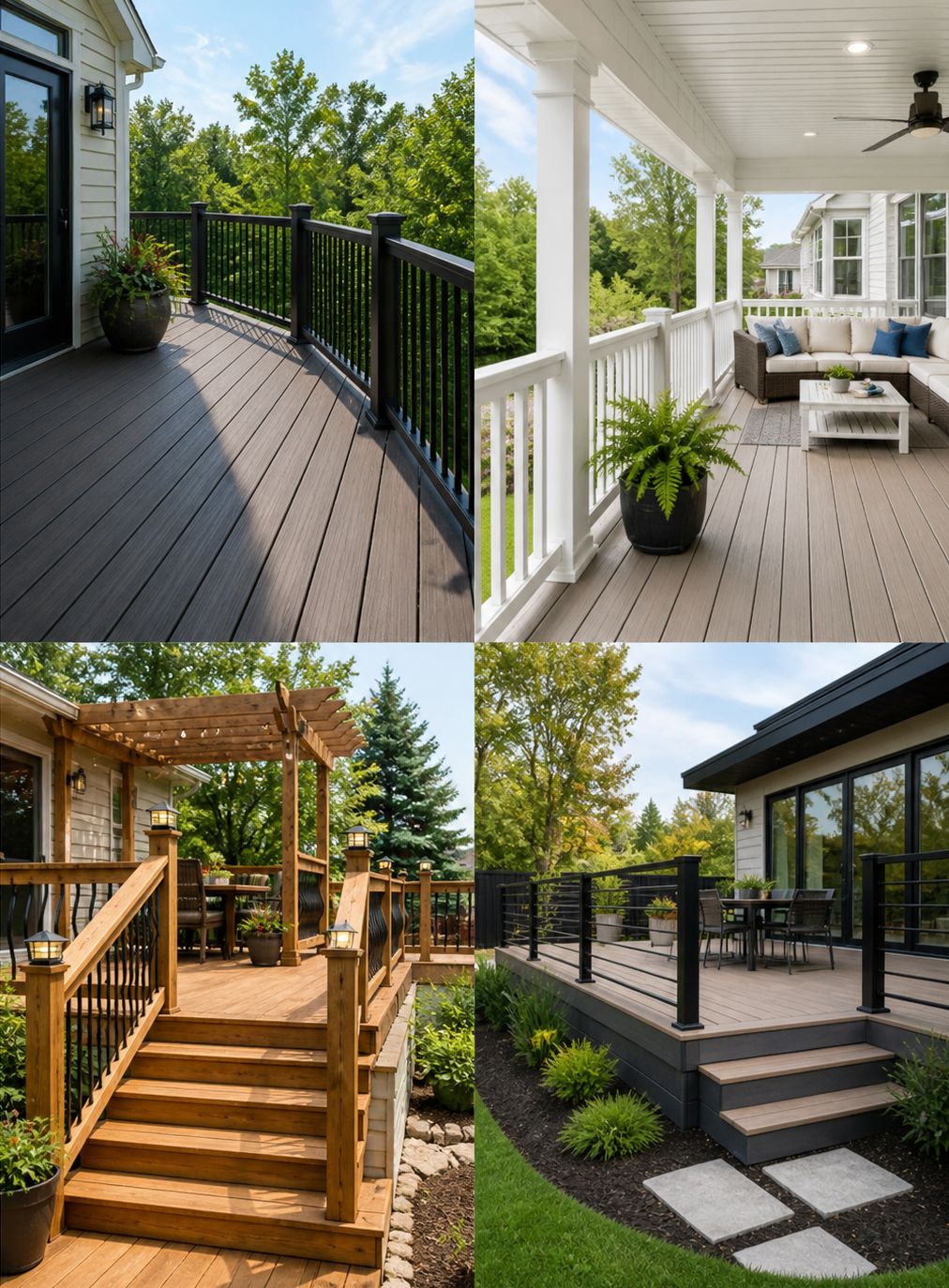Decking Collage